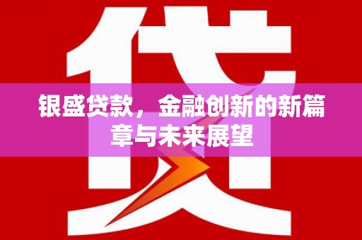 姚安银盛贷款，金融创新的新篇章与未来展望