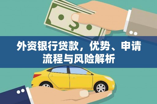 姚安外资银行贷款，优势、申请流程与风险解析