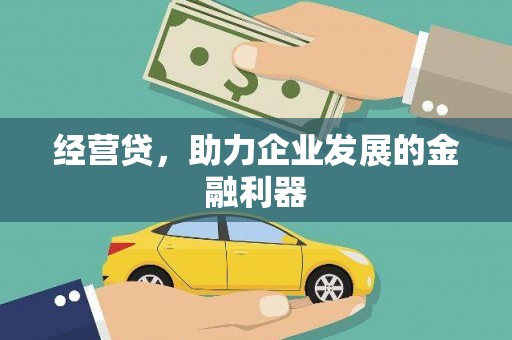 姚安经营贷，助力企业发展的金融利器