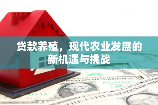 姚安贷款养殖，现代农业发展的新机遇与挑战
