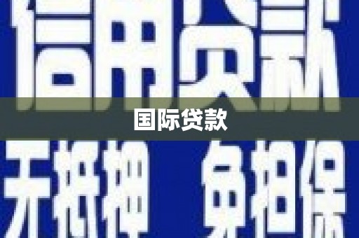 姚安国际贷款
