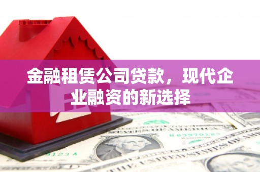 姚安金融租赁公司贷款，现代企业融资的新选择
