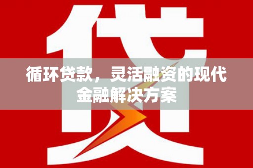 姚安循环贷款，灵活融资的现代金融解决方案
