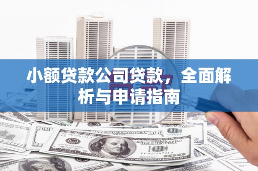 姚安小额贷款公司贷款，全面解析与申请指南