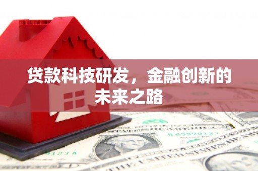 姚安贷款科技研发，金融创新的未来之路