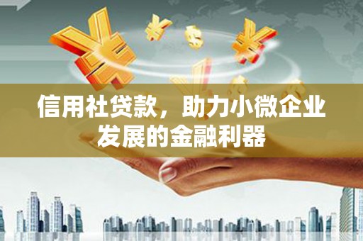 姚安信用社贷款，助力小微企业发展的金融利器