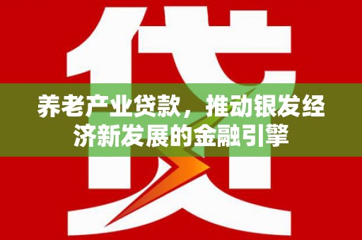姚安养老产业贷款，推动银发经济新发展的金融引擎