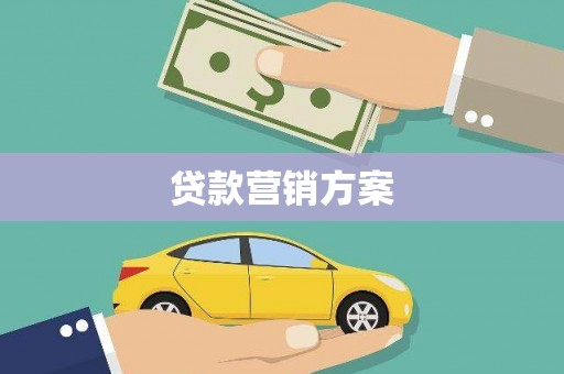 姚安贷款营销方案