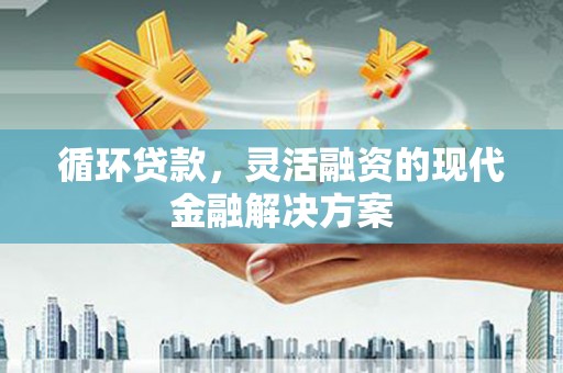 姚安循环贷款，灵活融资的现代金融解决方案