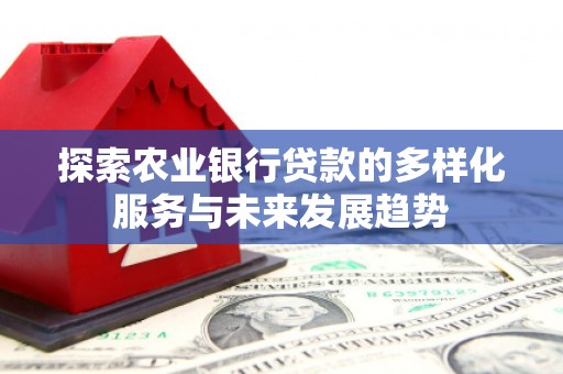 姚安探索农业银行贷款的多样化服务与未来发展趋势