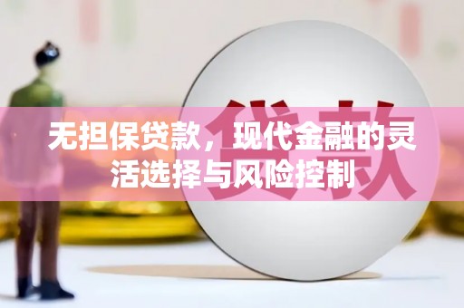 姚安无担保贷款，现代金融的灵活选择与风险控制