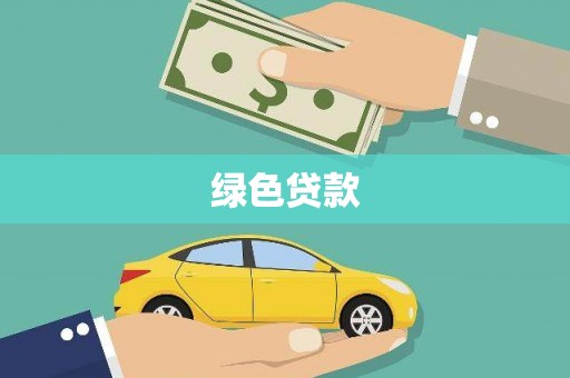 姚安绿色贷款