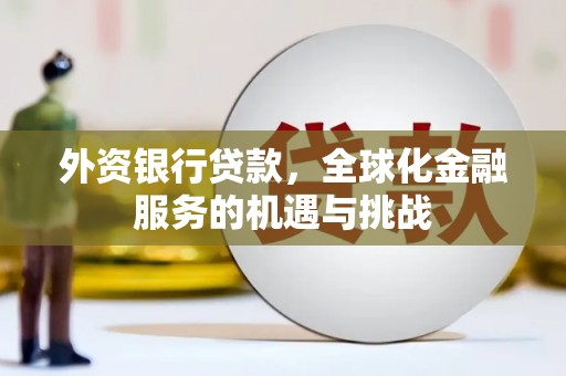 姚安外资银行贷款，全球化金融服务的机遇与挑战