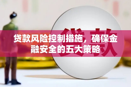 姚安贷款风险控制措施，确保金融安全的五大策略