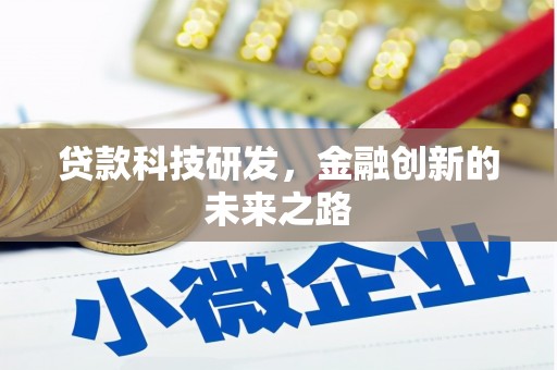 姚安贷款科技研发，金融创新的未来之路