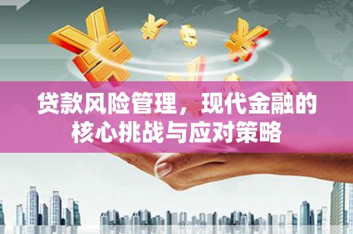 姚安贷款风险管理，现代金融的核心挑战与应对策略