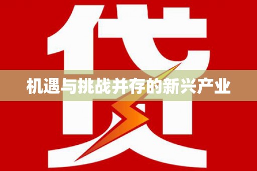 姚安机遇与挑战并存的新兴产业