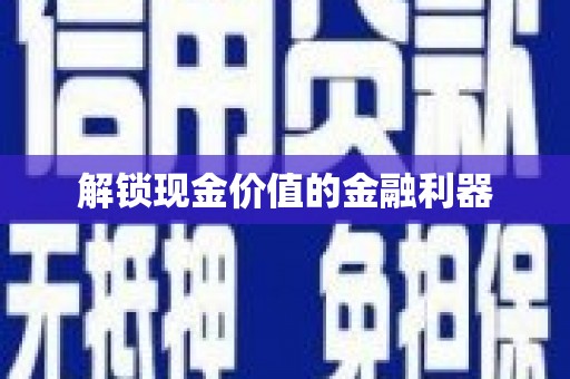 姚安解锁现金价值的金融利器