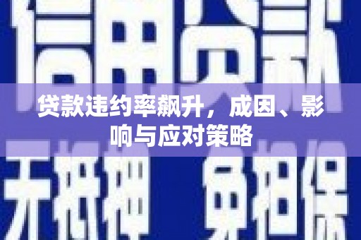 姚安贷款违约率飙升，成因、影响与应对策略